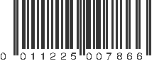 UPC 011225007866