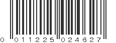 UPC 011225024627