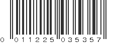 UPC 011225035357