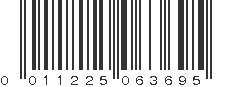 UPC 011225063695