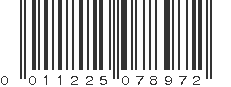 UPC 011225078972