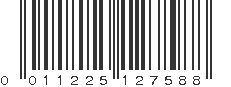 UPC 011225127588