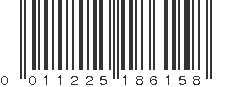 UPC 011225186158