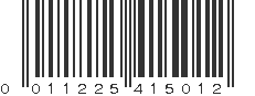 UPC 011225415012