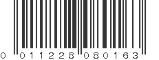 UPC 011228080163