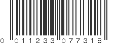 UPC 011233077318