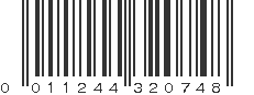 UPC 011244320748