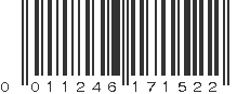 UPC 011246171522