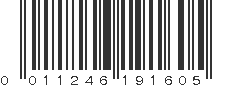 UPC 011246191605