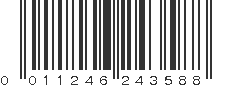 UPC 011246243588