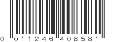 UPC 011246408581