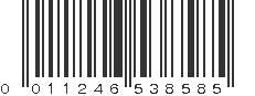 UPC 011246538585