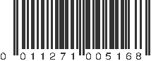 UPC 011271005168