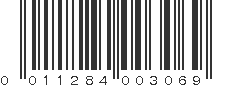 UPC 011284003069