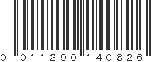 UPC 011290140826