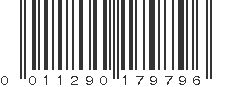 UPC 011290179796