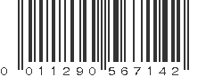 UPC 011290567142