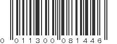 UPC 011300081446