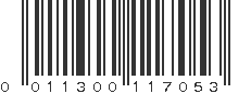 UPC 011300117053