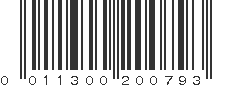 UPC 011300200793