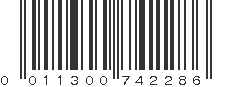 UPC 011300742286