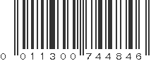 UPC 011300744846