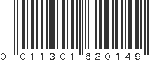 UPC 011301620149