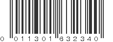 UPC 011301632340