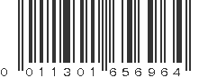 UPC 011301656964