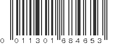 UPC 011301684653