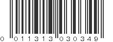 UPC 011313030349