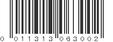 UPC 011313063002