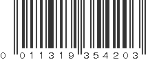 UPC 011319354203