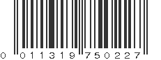 UPC 011319750227