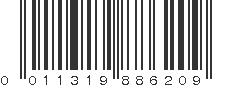 UPC 011319886209