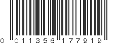 UPC 011356177919