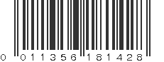 UPC 011356181428