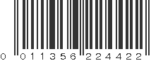 UPC 011356224422