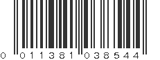 UPC 011381038544