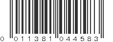 UPC 011381044583