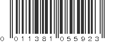 UPC 011381055923