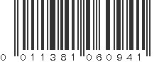 UPC 011381060941