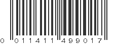 UPC 011411499017