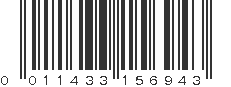 UPC 011433156943