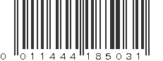 UPC 011444185031