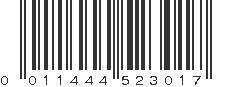 UPC 011444523017