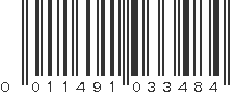 UPC 011491033484