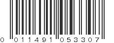 UPC 011491053307