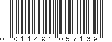 UPC 011491057169