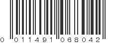 UPC 011491068042